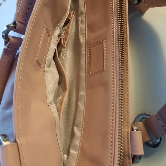 David Charles Famous Designer Peach Color Bag - Picture 5 of 5